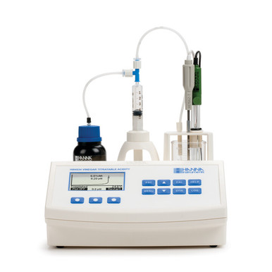 Hanna HI84534-01 Sirke İçin Titre Edilebilir Asitlik Mini Titratör ve pH Metre