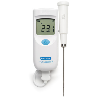 Hanna HI9350011 Foodcare Ultra Hızlı Problu Taşınabilir K-Tipi Termokupl Termometre