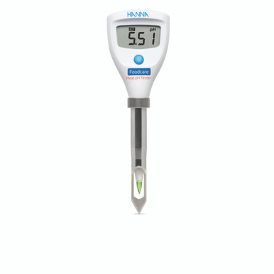 Hanna HI981045 Entegre Paslanmaz Bıçaklı Cep Tipi Et pH Metresi