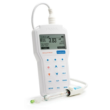 Hanna HI98169 Şarap Üreticileri İçin Profesyonel Taşınabilir pH Metre
