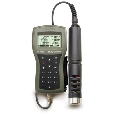 Hanna HI9829 Profesyonel Çok Parametreli GPS'li pH/ISE/EC/DO/Bulanıklık Analiz Cihazı