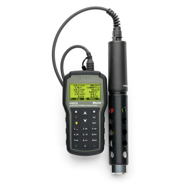 Hanna HI98594 Bluetooth® Bağlantılı Çok Parametreli pH/EC/Bulanıklık ve Optik DO Metre