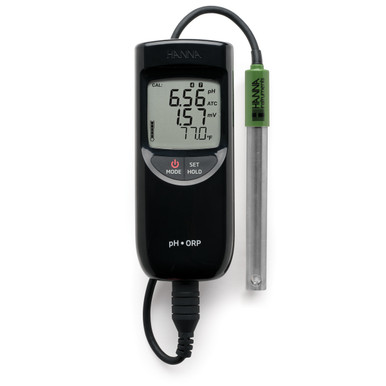 Hanna HI991003 Sensör Kontrol Özellikli Su Geçirmez Taşınabilir pH/ORP ve Sıcaklık Ölçer