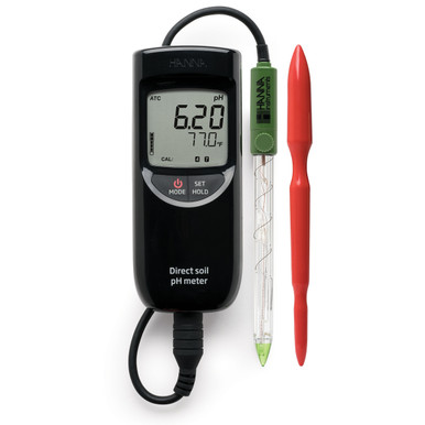 Hanna HI99121 Doğrudan Toprağa Batırılarak Ölçüm Yapan Taşınabilir pH Metre