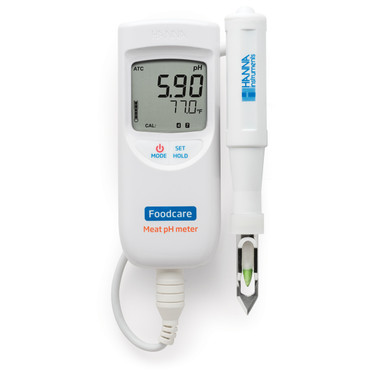 Hanna HI99163 Et Üretim Tesisleri İçin Taşınabilir pH Metre (Sivri Uçlu)